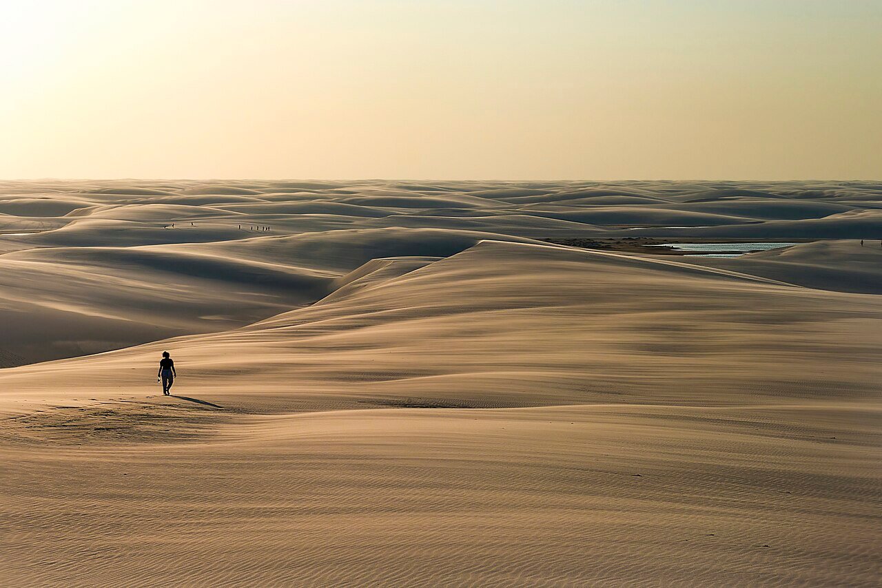 Lua de mel em Lençóis Maranhenses